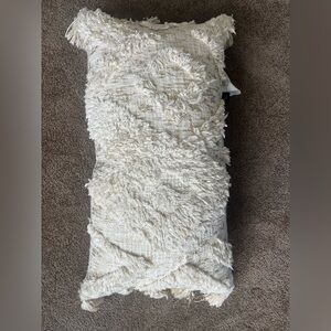 Cream and Gold Pillow